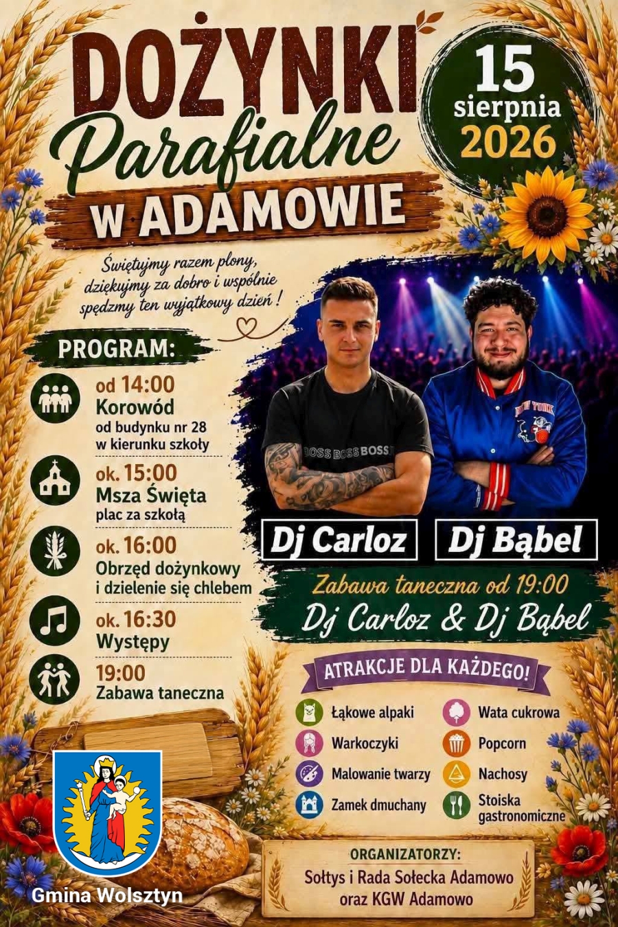 Do�ynki parafialne w Adamowie